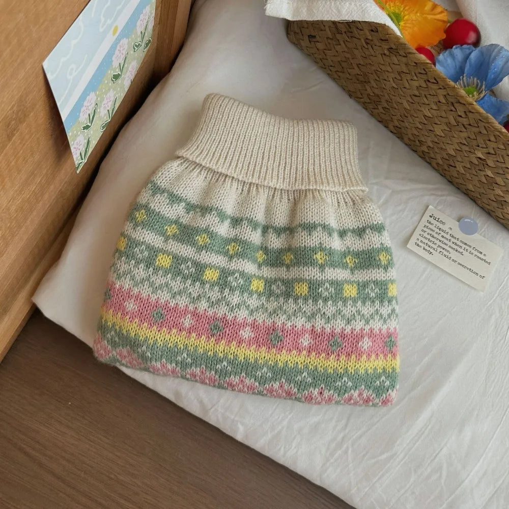 Autumn Winter Knitted Sweater for Small Dogs and Cats