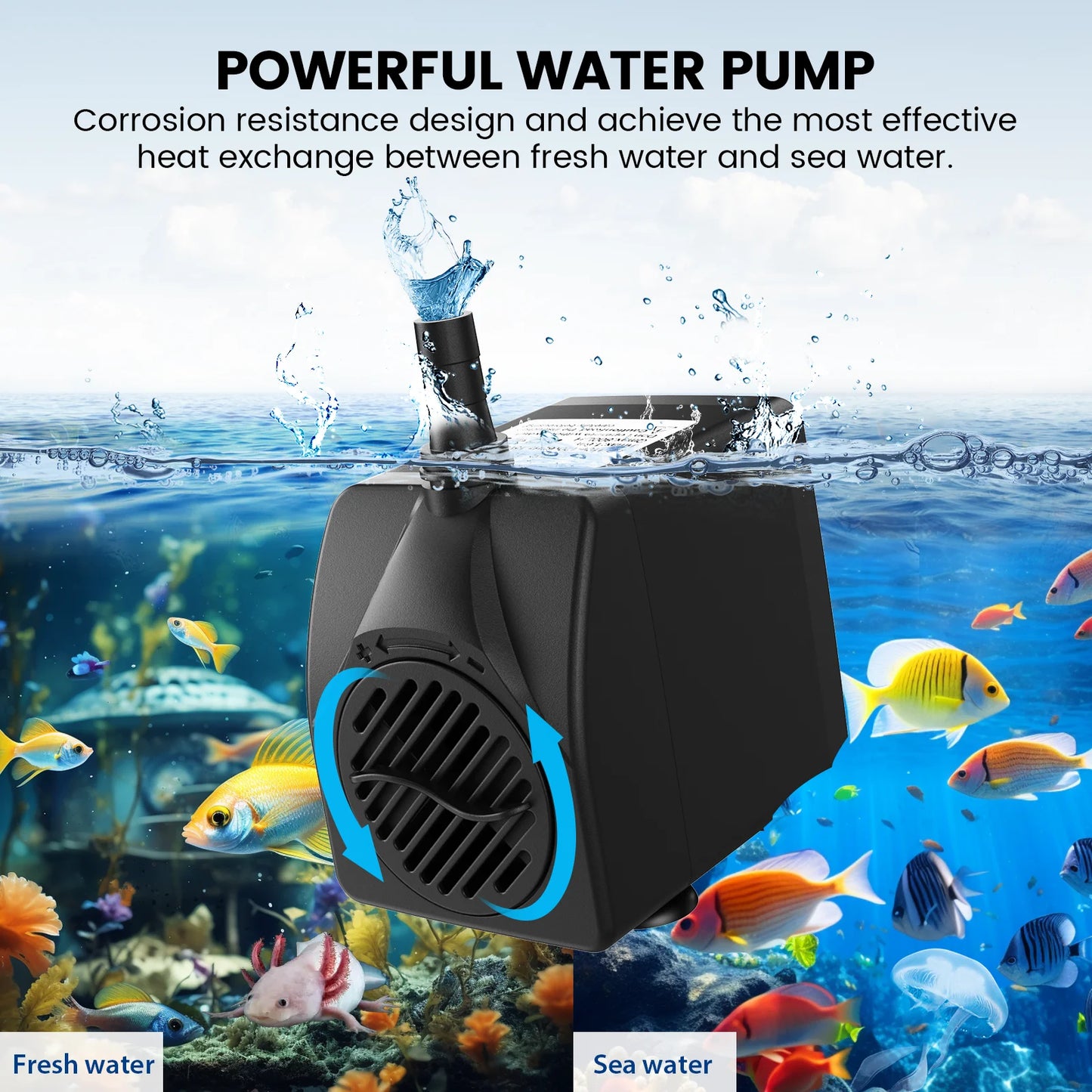 500L Aquarium Chiller for Hydroponics and Aquatic Life
