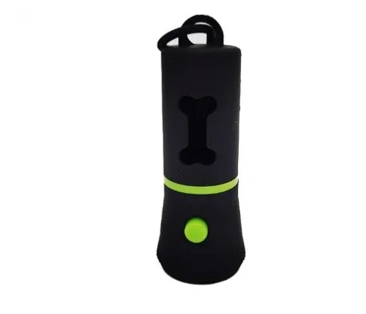 New Convenient Practical Pet Waste Bag Dispenser LED Dog Poop Bag Holder With Light Plastic Carrier Case Pet Dog Waste Poop Bags