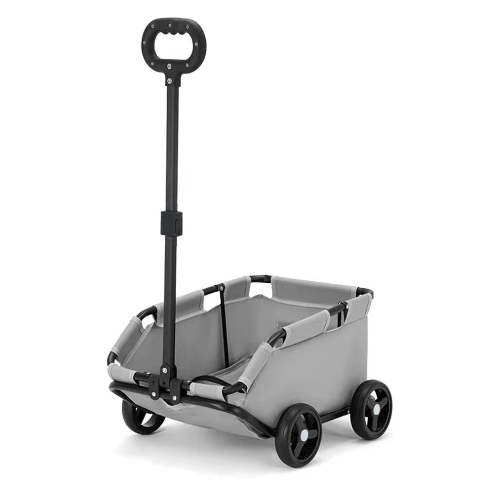 Foldable Small Pet Stroller Lightweight 4 Wheel Cart