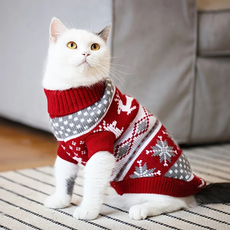 Guangdong CN Christmas Style Pet Sweater For Dogs And Cats