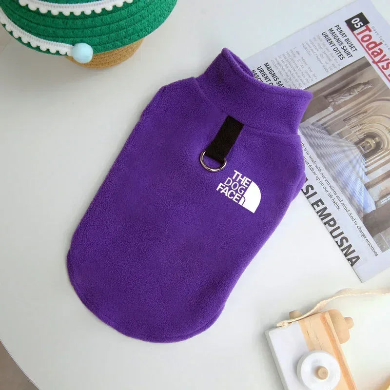 Sichuan Autumn Winter Fleece Dog Sweater Coat For Small Breeds