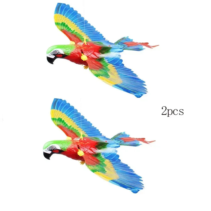 CN Jiangsu Zhejiang Interactive Simulation Bird Cat Toy Hanging Eagle