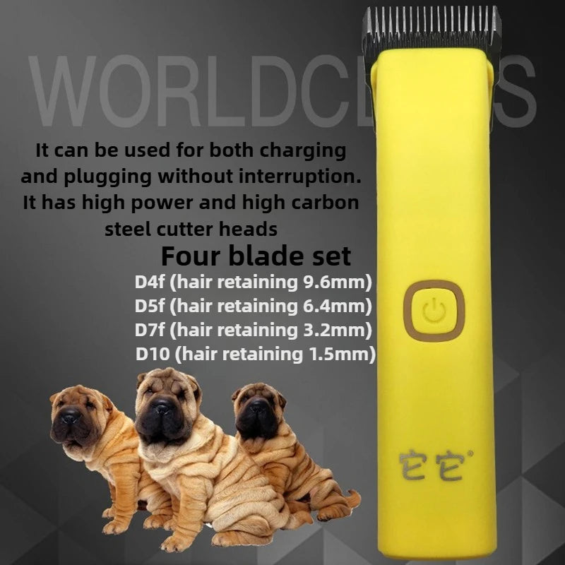 Professional Dog Hair Clipper Kit For Home Grooming