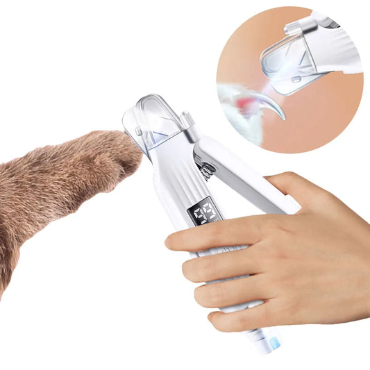 Hign-concerned 2 in 1 Electric Dog Nail Grinder and Clipper Pet Grooming Tool