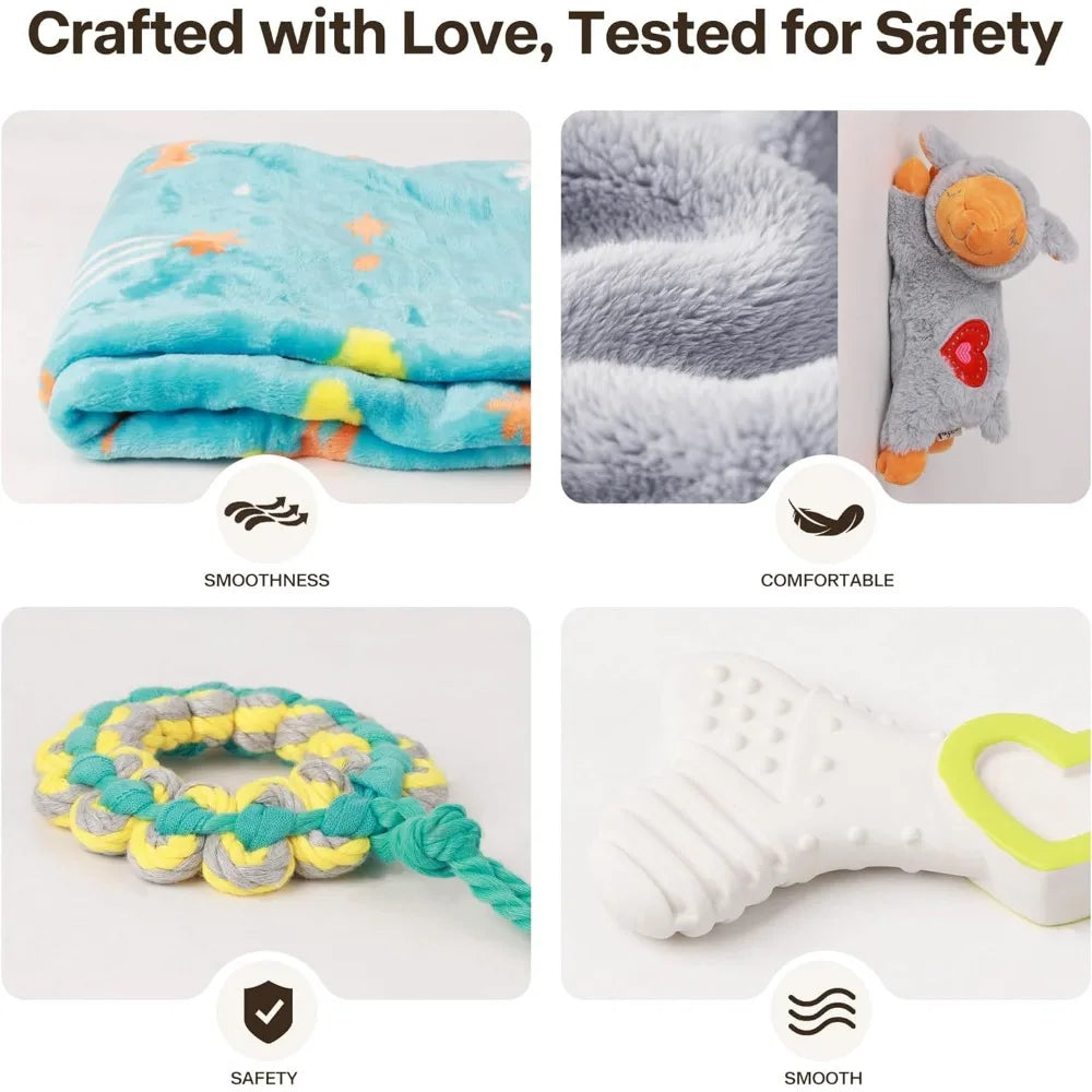 Hign-concerned Puppy Essentials Starter Kit for Newborn Puppies