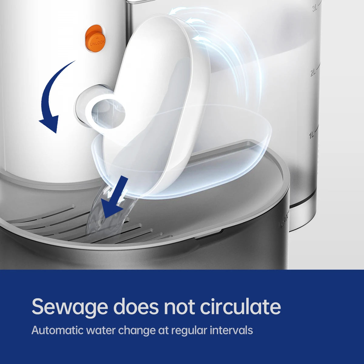 Hign-concerned Smart Pet Water Dispenser Wireless Fountain Automatic Feeder