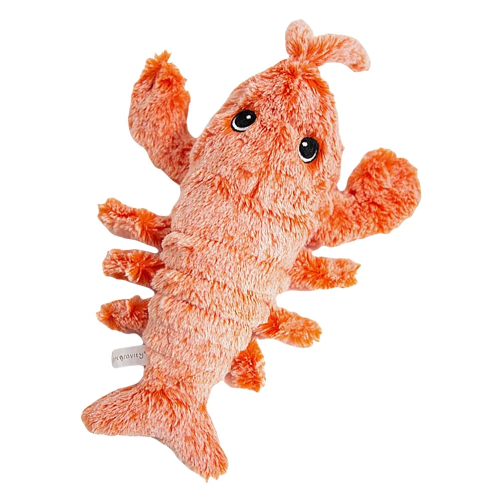 Floppy Lobster Interactive Dog Plush Squeak Toy For Dogs