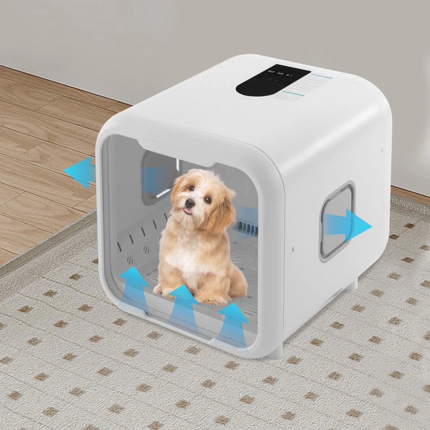 Pet Dryer Box 800W For Grooming And Sanitizing Cats