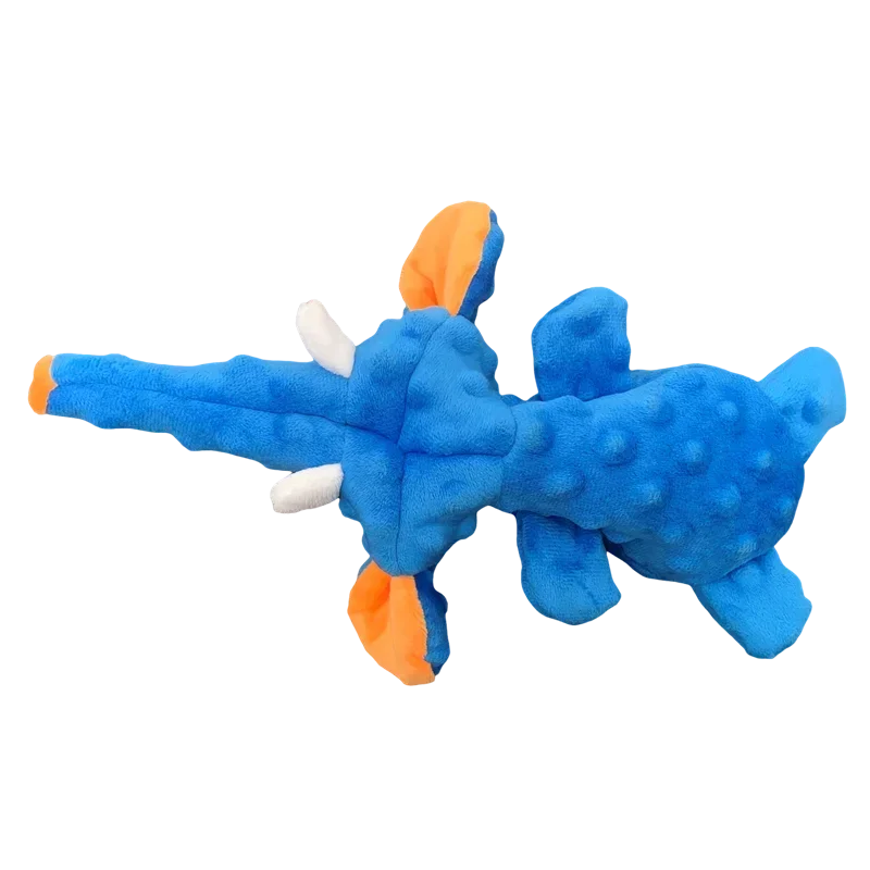 Durable Squeaky Elephant Plush Dog Toy Interactive Chew Toy