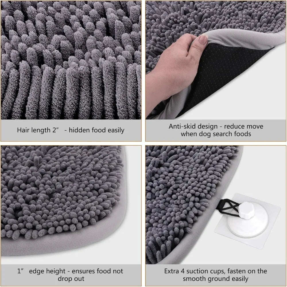 Hign-concerned Snuffle Mat For Dogs Interactive Foraging Toy