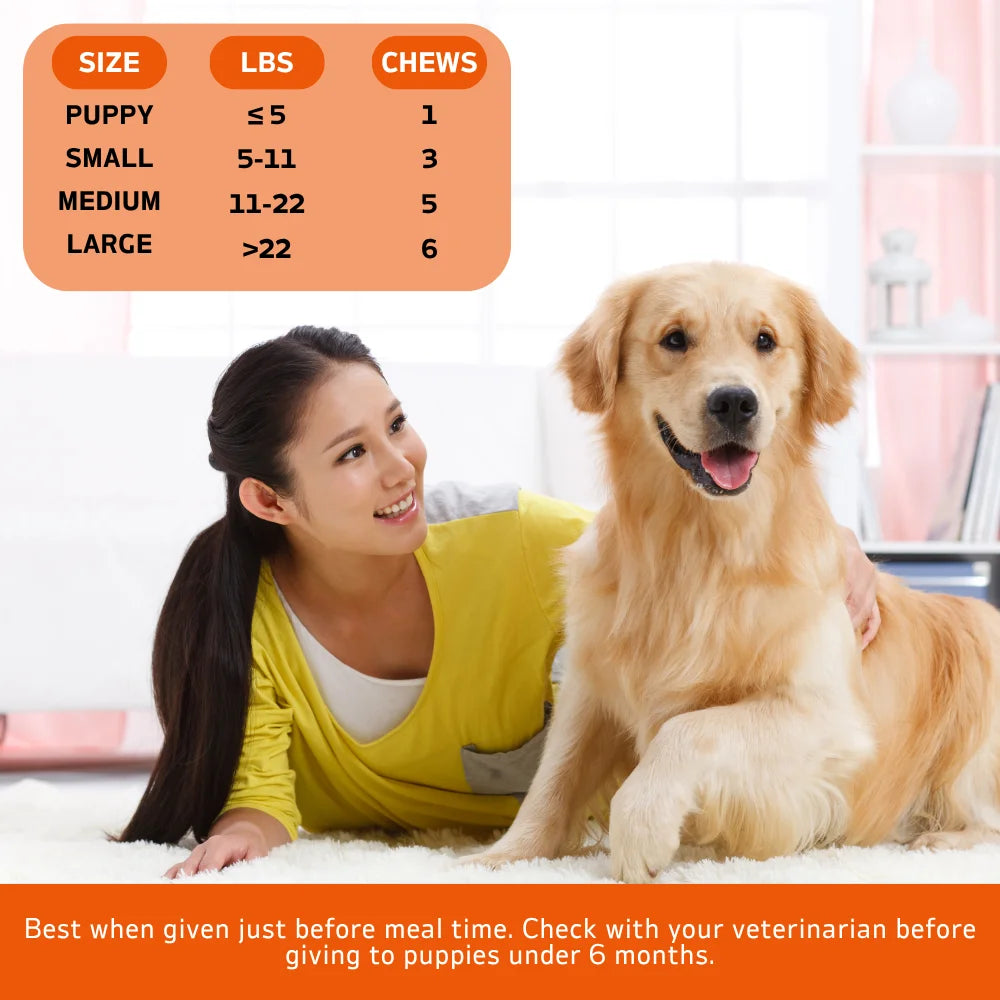 TenderTouch Calming Chews For Dogs 480 Chews Two Pack