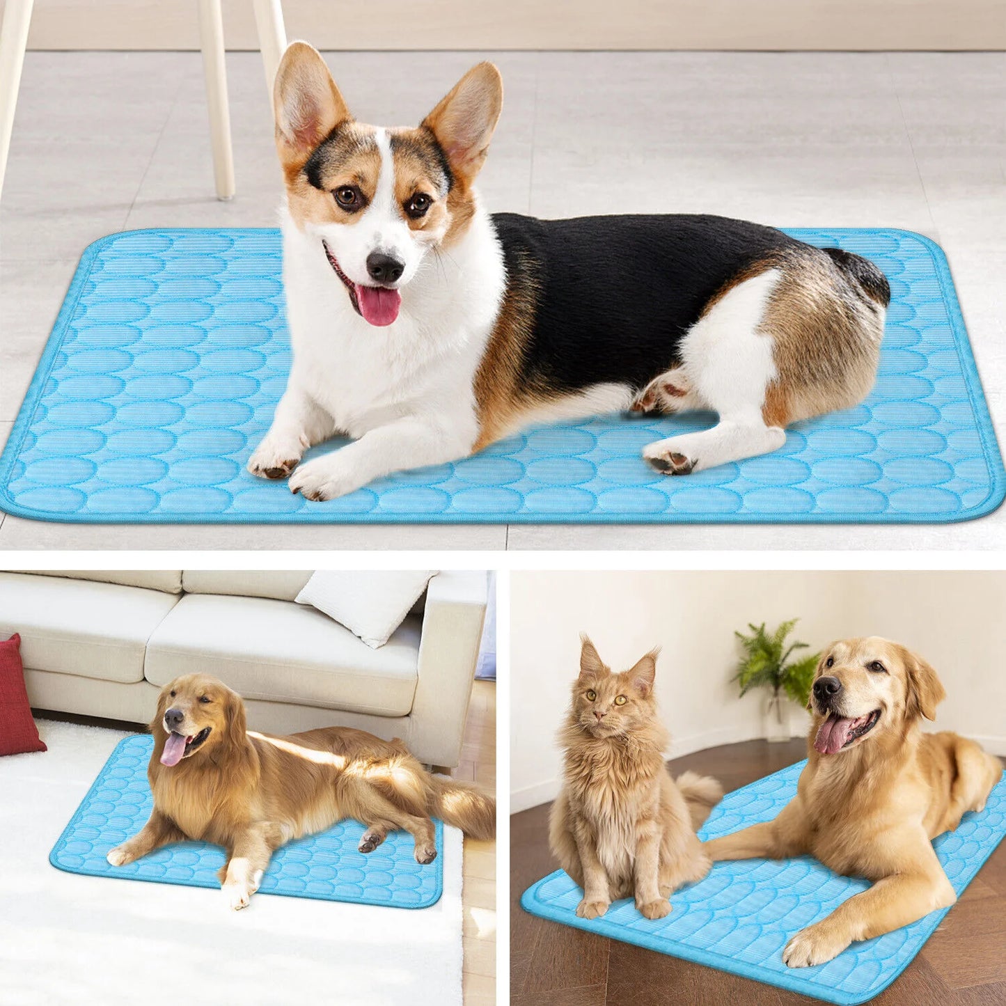 Zhejiang Pet Cooling Mat For Dogs And Cats Summer Bed Cushion