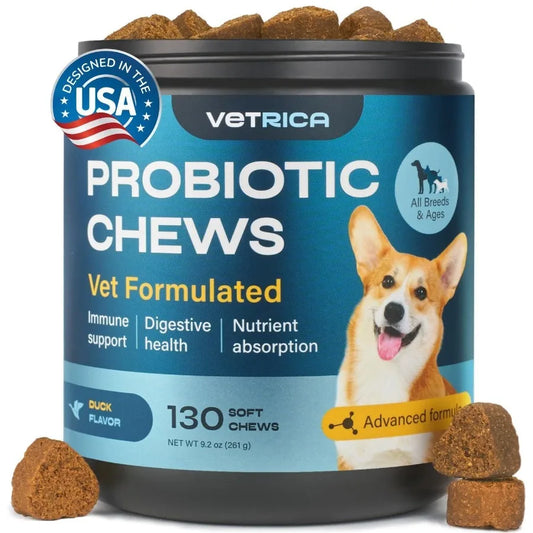 Probiotic Dogs Chews for Digestive and Immune Support