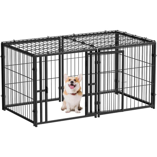 Small Dog Crate Indoor Kennel Heavy Duty Pet Cage 24 Inch