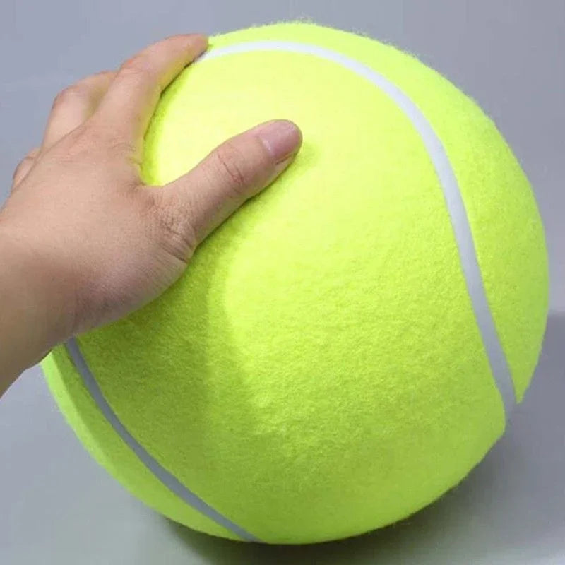 Giant Inflatable Tennis Ball Dog Chew Toy Deluxe Outdoor