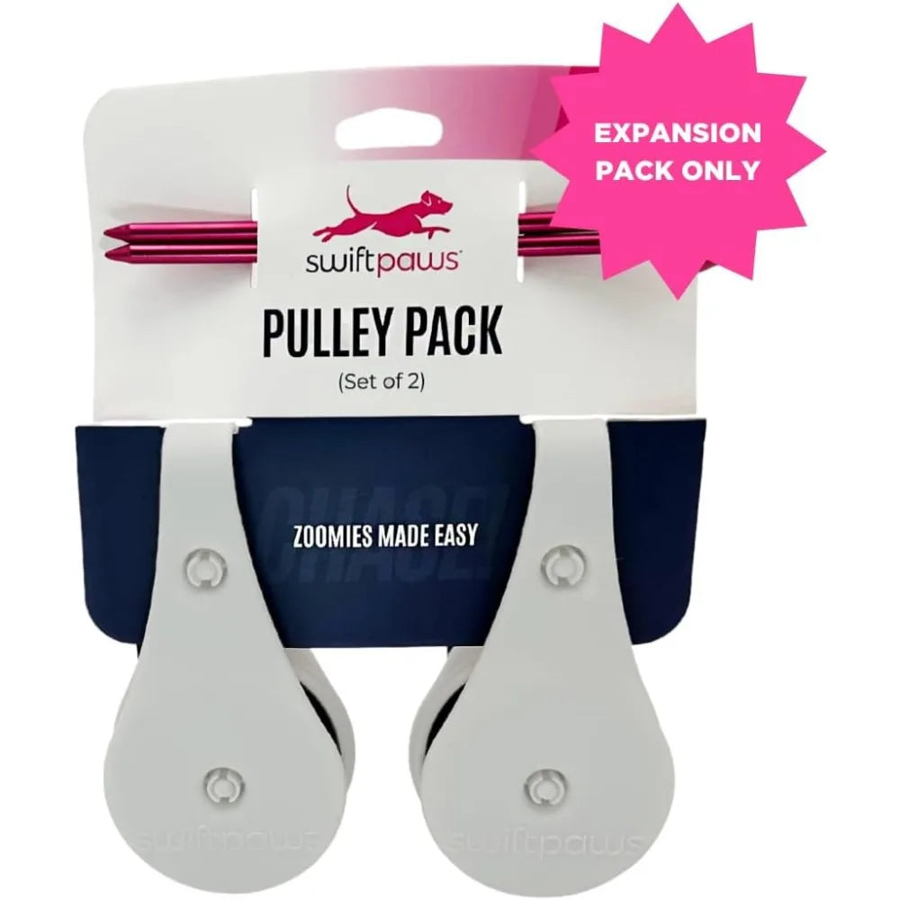 Swift Paws Field Lure Course Pulley Extension Set Home Adventure