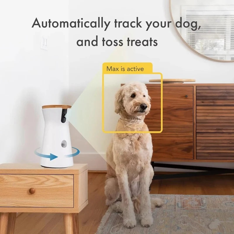 360 Dog Camera With Barking Alerts And Treat Dispenser