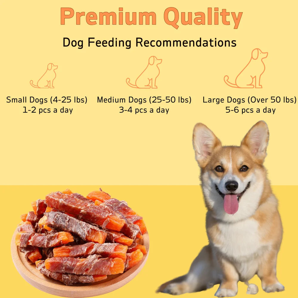 Duck Wrapped Sweet Potato Dog Treats 4 Pack 200g