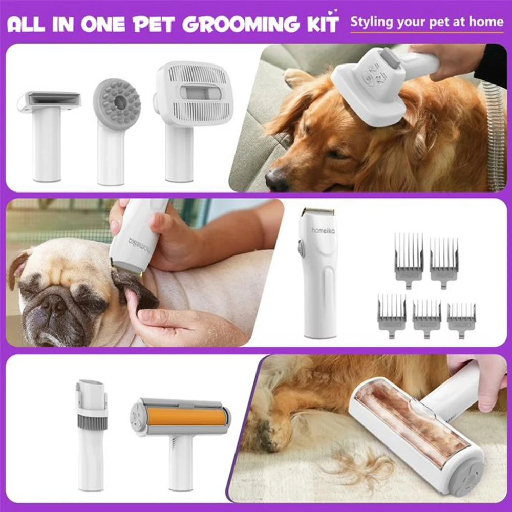 Homeika 3L Dog Grooming Vacuum With 99 Percent Suction