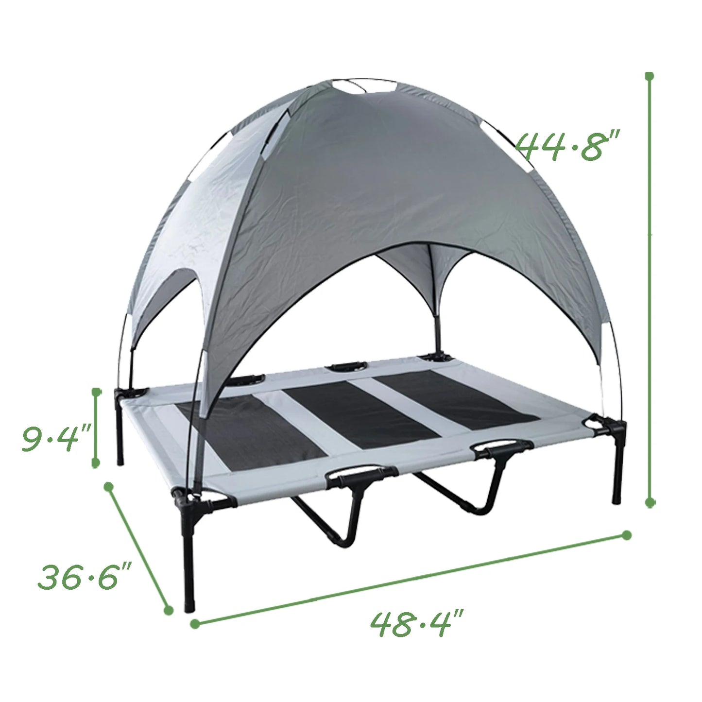 Shanghai Hign Canopy Dog Bed With Anti Scratch Fabric