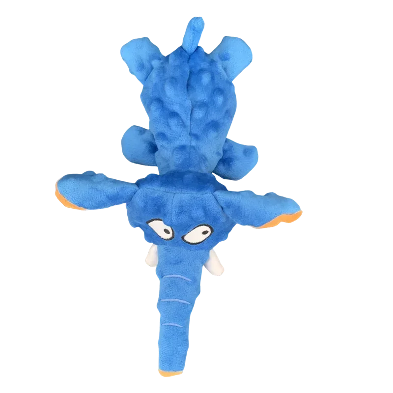 Durable Squeaky Elephant Plush Dog Toy Interactive Chew Toy