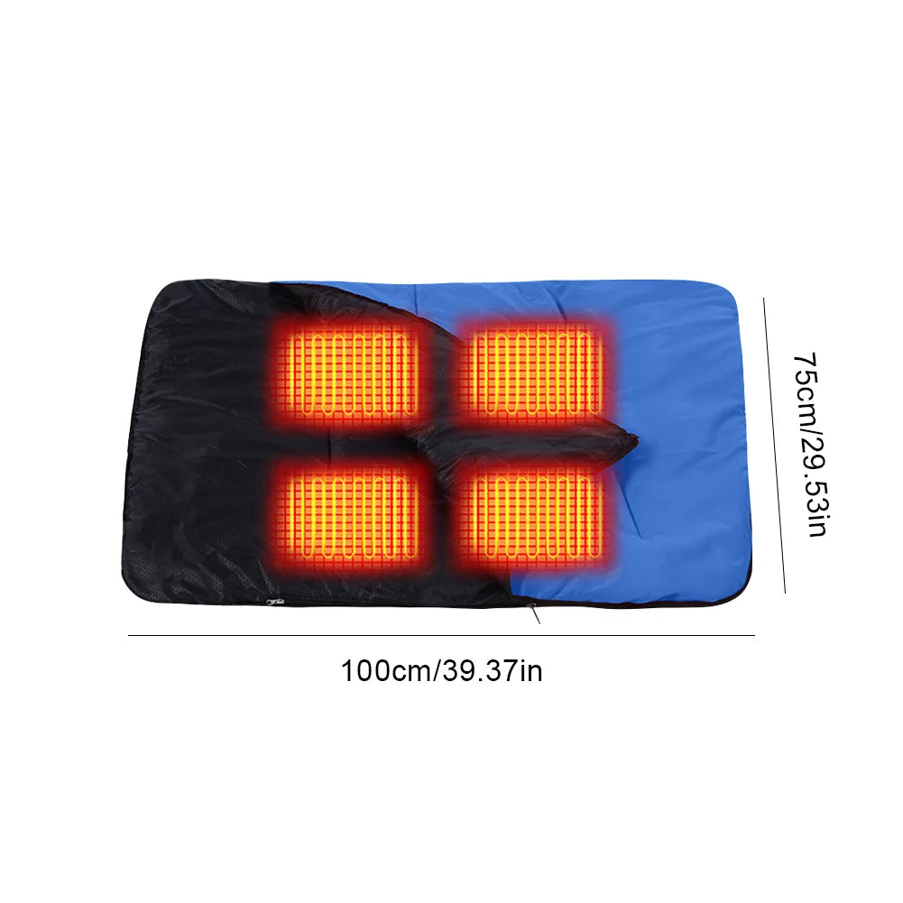 APWIKOGERCN USB Heated Pet Warmer Mat For Dogs Cats