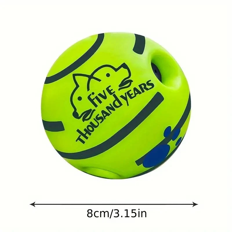 Interactive Dog Toy Giggle Ball Puzzle For Mental Stimulation