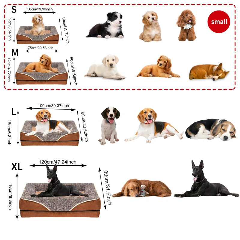 Jiangsu All Season Dog Bed With Removable Washable Cover
