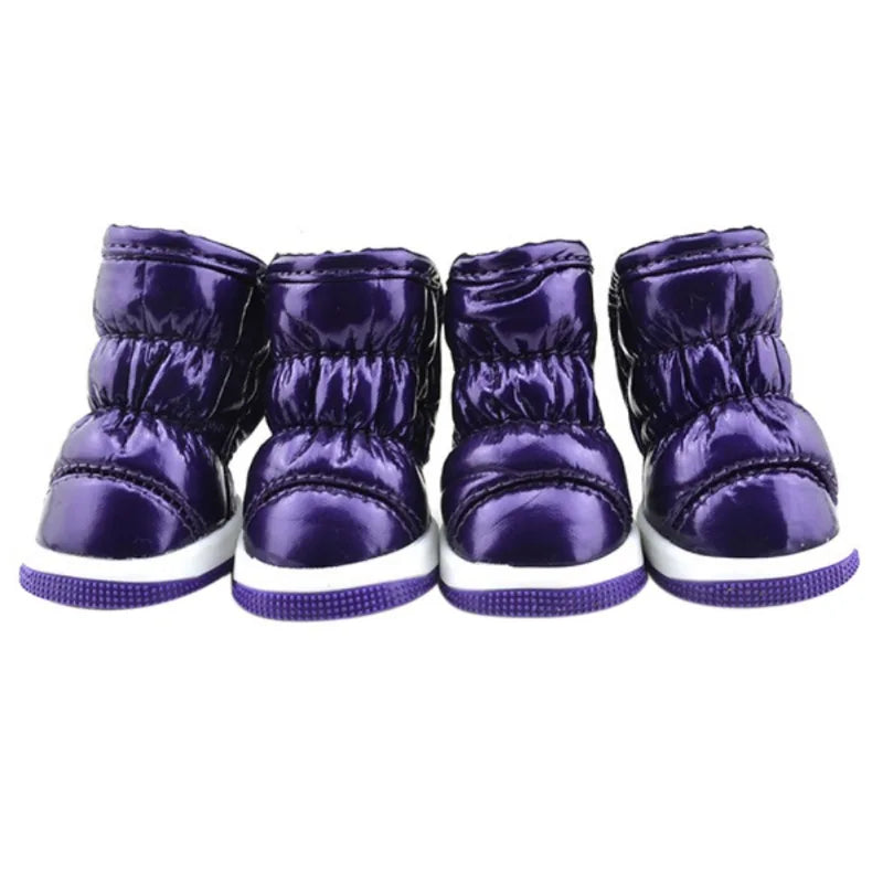 Waterproof Winter Dog Shoes Four Pack Yorkie
