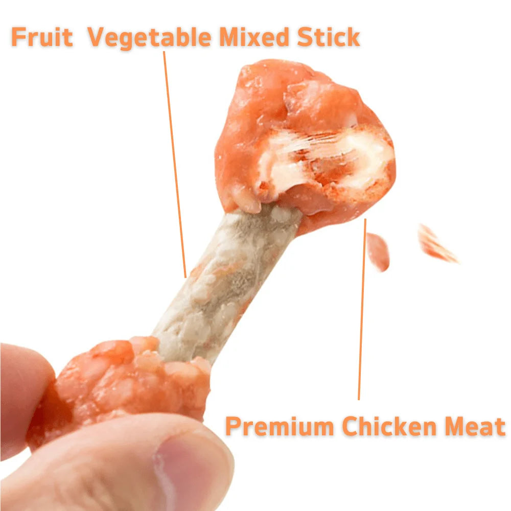 Natural Chicken Dumbbell Dog Treats With Rice 200g 400g