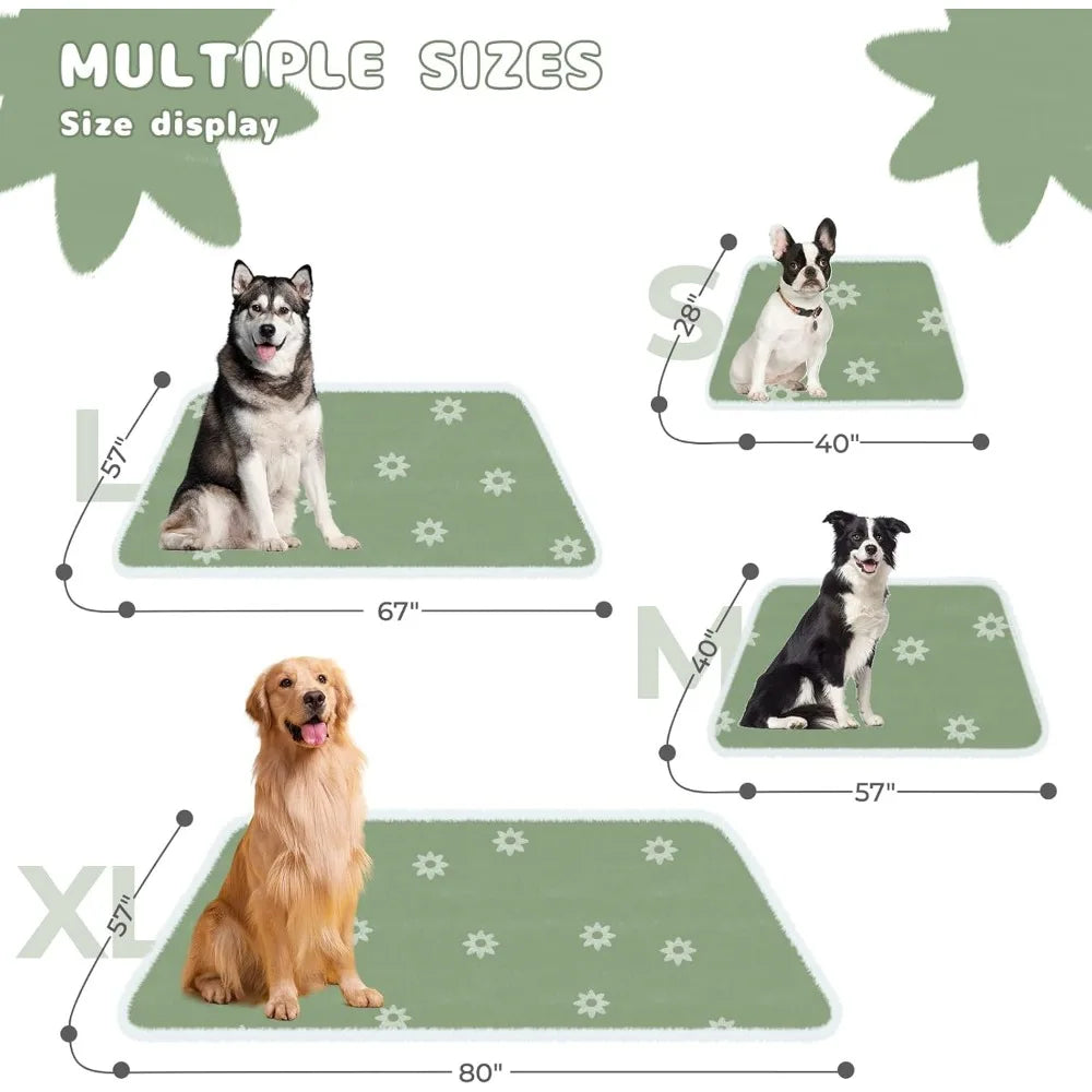 Waterproof Fleece Dog Blanket Washable