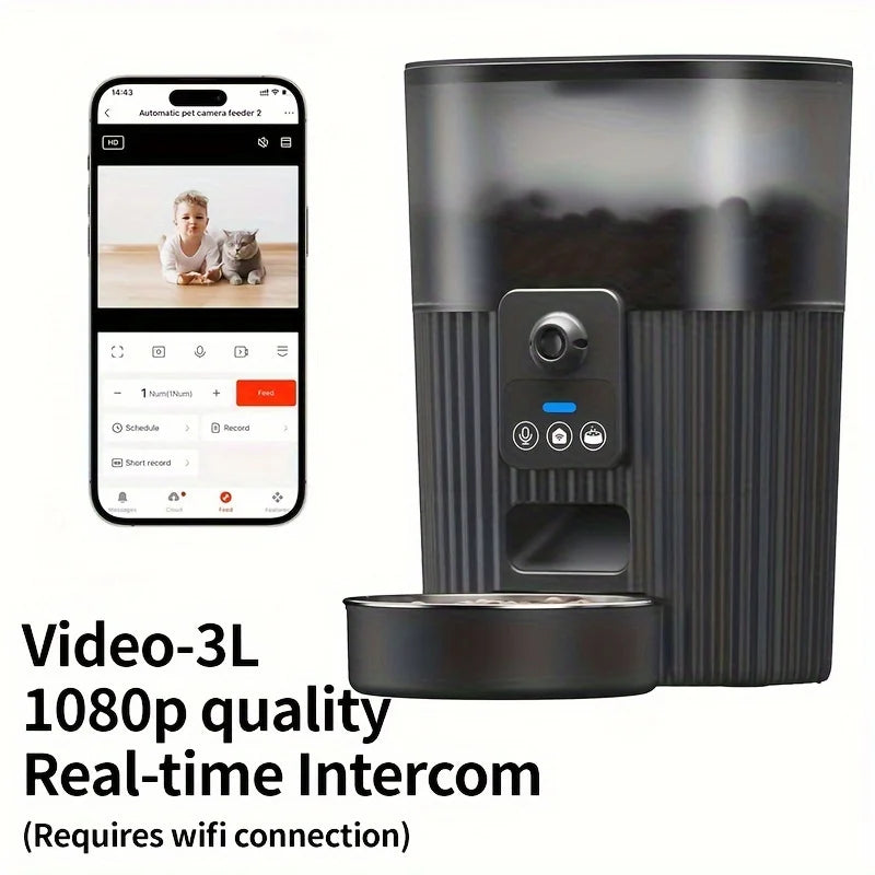 PAPIFEED Smart Automatic Cat And Dog Food Dispenser