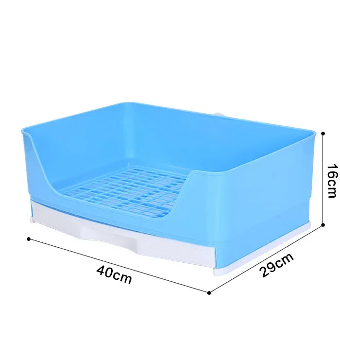 Large Bunny Toilet With Drawer For Rabbits And Small Pets