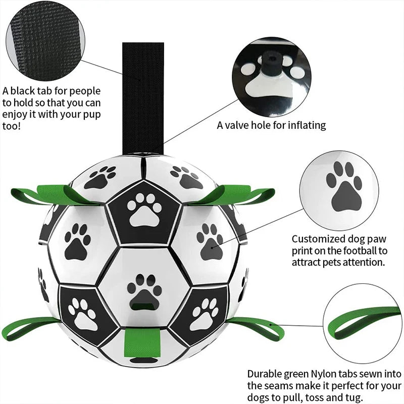 Choice Dog Football Toy For Outdoor Training Chew Ball