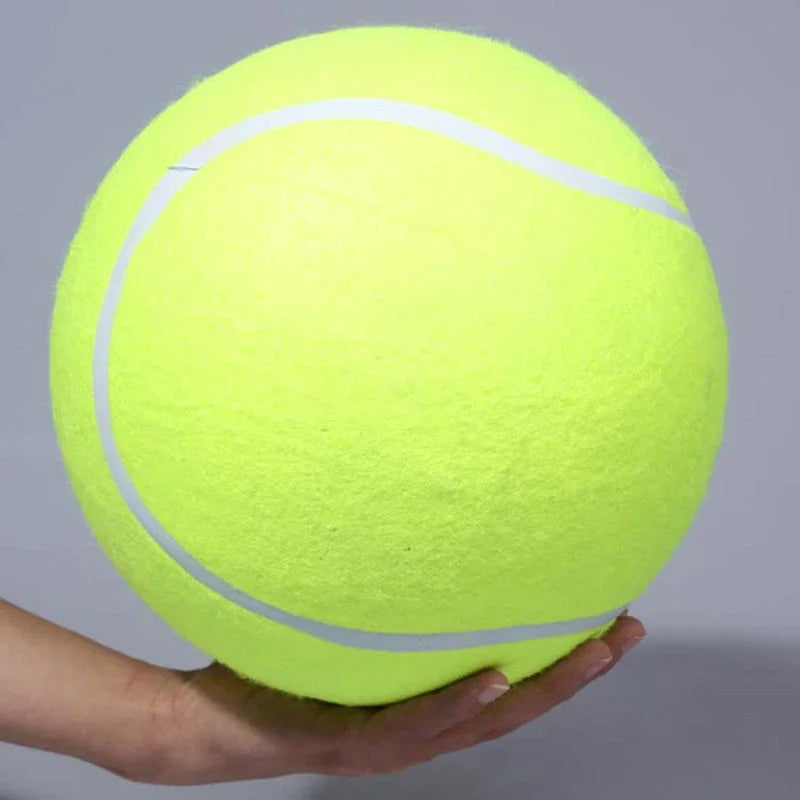 Giant Inflatable Tennis Ball Dog Chew Toy Deluxe Outdoor